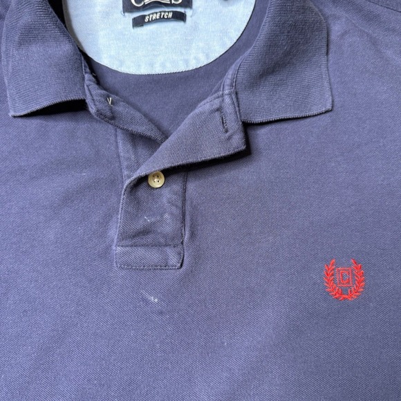 Chaps Stretch Polo Shirt Classic Fit Short Sleeve Casual XL - Picture 4 of 7
